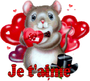 Gif animé je t'aime